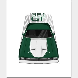 Ford Falcon XB GT 351 - Sherwood Green Posters and Art